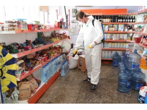 Bayraklı’da 3 Koldan Dezenfeksiyon
