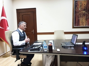 Vali Yazıcı, Kaymakamlarla Korona Virüs Toplantısı Yaptı