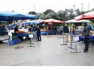 Mudanya’da Pazar Yeri Denetimleri Sürüyor