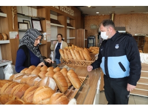 Gaziemir’de Ekmek Fırınlarına Korona Virüs Denetimi