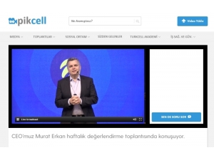 Murat Erkan 5 Bin Turkcell Çalışanı İle Video Konferansla Toplantı Yaptı