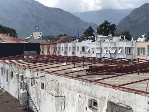 Kemer Lise Caddesi Yenileniyor