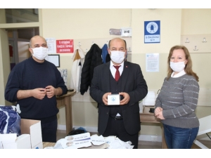 Kütahya’da 0-10 Yaş Bebek Ve Çocuklar İçin Maske Üretiyorlar