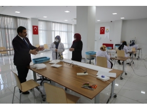 Haliliye’de 400 Bin Maske Hedefi