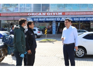 Gazipaşa Kaymakamı Öztürk Pazarı Denetledi