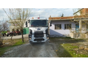 Köylerde Dezenfekte İşlemleri Sürdürülüyor