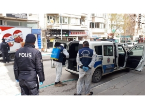 Sadece 2 Korona Virüs Vakası Bulunan Burdur’da Ekipler 4’üncü Dezenfekte Turuna Başladı