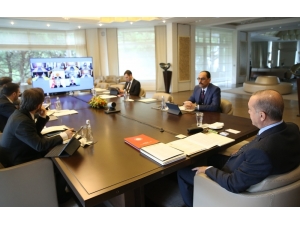 Ak Parti Myk, Cumhurbaşkanı Erdoğan Başkanlığında Toplandı