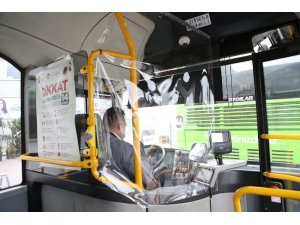 Belediye Otobüslerinde Korona Virüse Karşı Brandalı Önlem