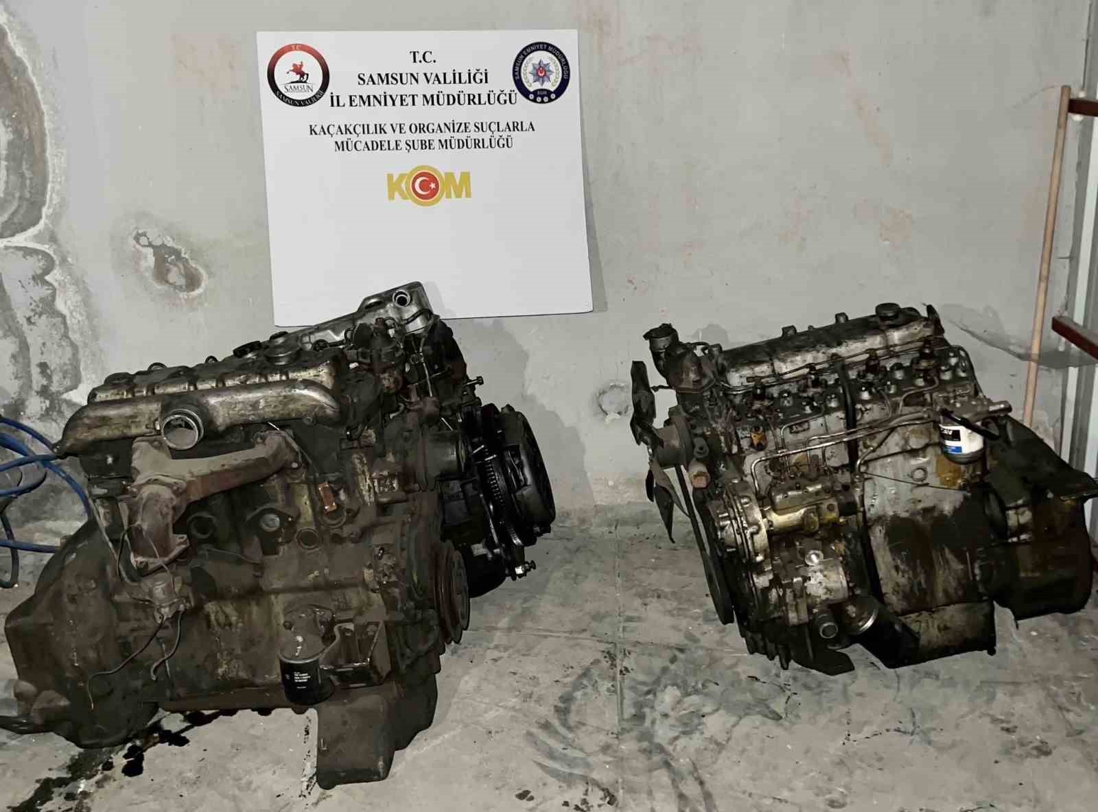 samsun-da-3-gumruk-kacagi-otomobil-motoru-ele-gecirildi