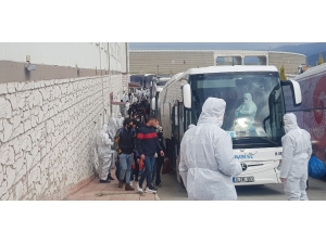 Karabük’te Misafir Edilen Cezayirliler Ülkelerine Gönderilmeye Başladı