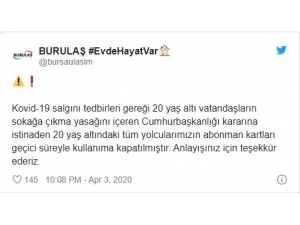 Bursa’da 20 Yaş Altı Gençlerin Toplu Ulaşım Kartları İptal Edildi