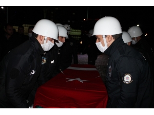 Pkk Terör Örgütü Alçak Saldırısında Hayatını Kaybeden Sivil Şehit Son Yolculuğa Uğurlandı