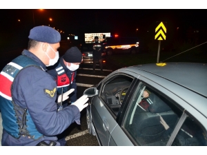 Samsun’da Araç Giriş Çıkışı Durduruldu