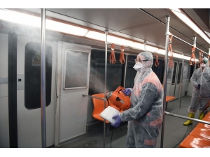 Metro Ve Ankaray’da Kesintisiz Hijyen