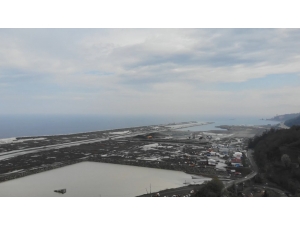 Rize-artvin Havalimanı İnşaatı Hız Kesmeden Devam Ediyor