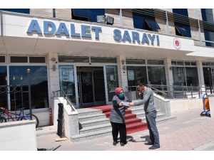 Kumluca Ceza Evi Ve Adliyesinde Önlemler Genişletildi