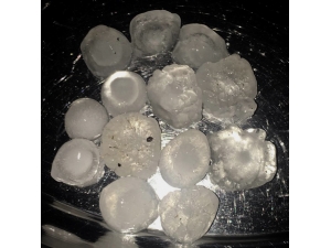 Araban’da Şiddetli Dolu Yağışı