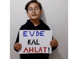 Ahlatlı Öğrencilerden Videolu “Evde Kal Ahlat” Çağrısı