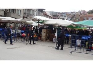 Okul Güvenlik Görevlileri Pazarlarda Görevlendirildi