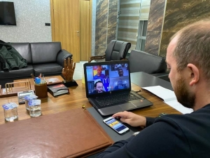 Ak Parti’nin İstişare Ve Değerlendirme Toplantısını Telekonferans Sistemiyle Yapıldı