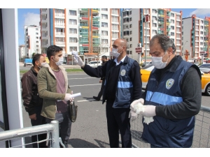 Diyarbakır’da Pazar Girişlerinde Korona Virüs Önlemi