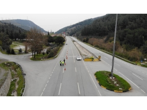 Giriş Çıkışlar Kapandı, İzmir-istanbul Yolu Boş Kaldı