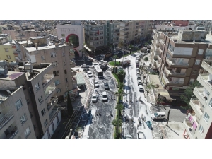 Şanlıurfa’da Korona Virüse Karşı Dezenfekte Çalışmaları Devam Ediyor