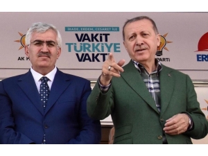 Ak Parti İl Başkanı Öz, Cumhurbaşkanı Erdoğan’a Çiftçilerin Destek Talebini İletti