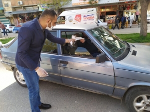 Eyyübiye Belediyesi Ücretsiz Maske Dağıtmaya Devam Ediyor