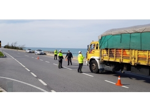 Yakakent’ten Samsun’a Araç Giriş-çıkışına Önlem