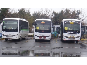 Tekirdağ’da Toplu Taşıma Durduruldu