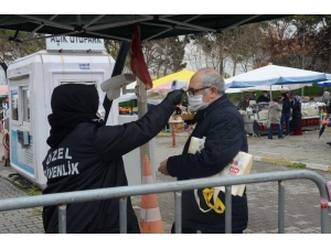 Pazar Girişinde Sıkı Denetim