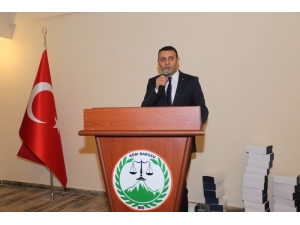 Ağrı Barosu Başkanı Aydın: “Avukat, Adaletin Vatandaşla Kurduğu Köprüdür”