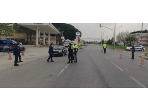 Aydın-denizli İl Sınırındaki Buharkent’te Geçişlerde Denetim