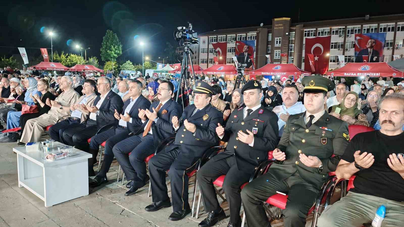 bafra-da-15-temmuz-programinda-birlik-ve-kardeslik-vurgusu