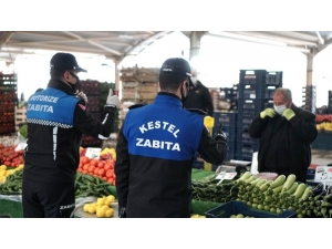 Kestel’de Pazar Yerlerinde Korona Virüs Tedbirleri