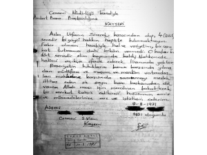 Kayseri Barosu’nun Paylaştığı 49 Yıllık Mektup Büyük Beğeni Topladı