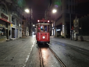 Beyoğlu Nostaljik Tramvay Son Seferini Yaptı