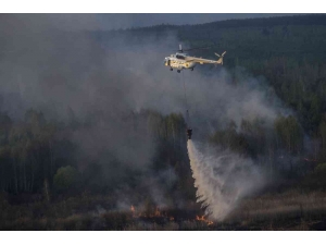Çernobil’de Orman Yangını Radyasyon Seviyesini 16 Kat Arttırdı