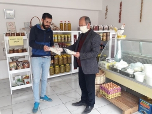 Muhtardan Ücretsiz Maske