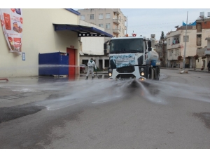 Kilis’te Dezenfekte Çalışmaları Sürüyor