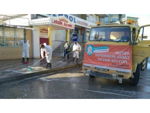 Büyükşehir’in Hijyen Seferberliği Devam Ediyor