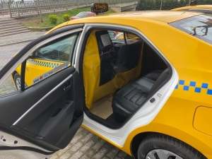 Taksicilerden İlginç Korona Virüs Önlemi