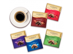 Godiva’dan Yeni Kare Çikolatalar