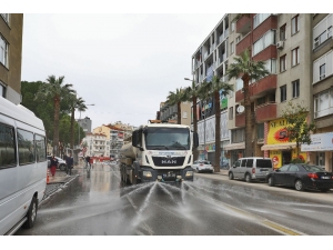 Denizli’nin Her Yeri Yıkanmaya Devam Ediyor