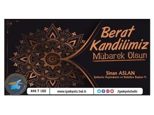 Kaymakam Aslan’dan Berat Kandili Mesajı