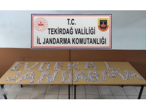 Tekirdağ’da 560 Adet Uyuşturucu Hap Ele Geçirildi