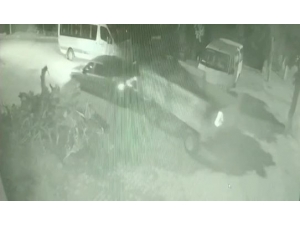 4 Dakikada Yapılan Römork Hırsızlığı Güvenlik Kamerasında