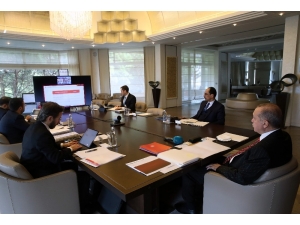 Cumhurbaşkanlığı Kabinesi, Cumhurbaşkanı Erdoğan Başkanlığında Toplandı